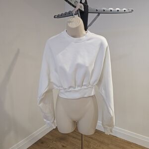 Adidas Cream Crewneck Sweatshirt